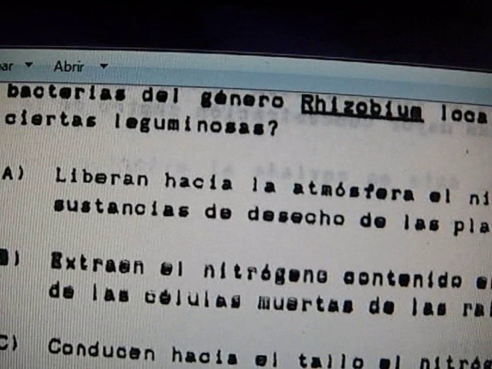 exámenes preparatoria abierta examen real biologia 56
