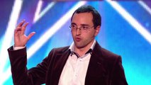 Guy with an echo voice | Britain's Got Talent