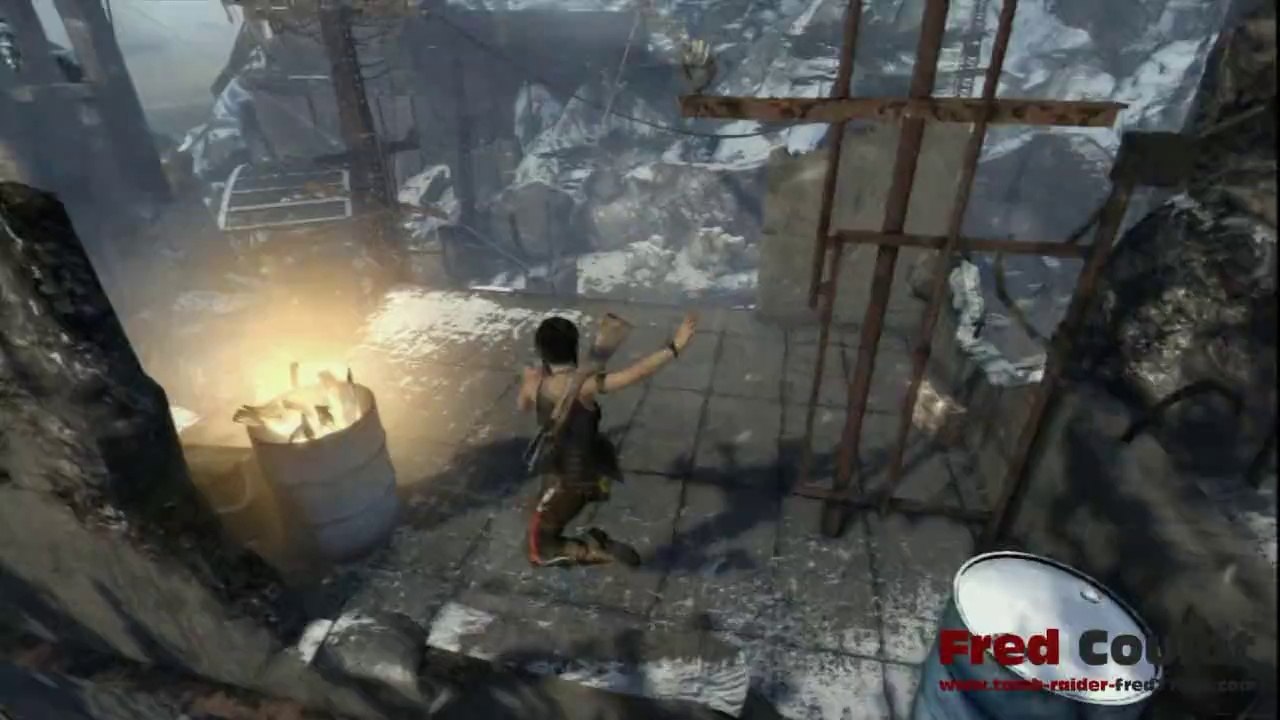 L'extérieur de la base_7.4-Le géocahce_Tomb Raider 2013 une survivante est née