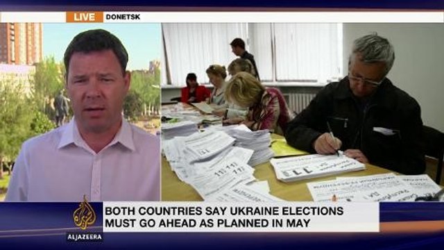 Donetsk prepares for referendum