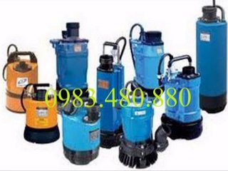 Tel *0983480880***Bơm chìm hố móng Tsurumi KRS1022, bơm bùn đặc, bơm đất sét trắng Tsurumi
