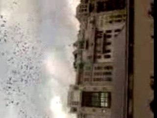 laché de ballons centre pompidou