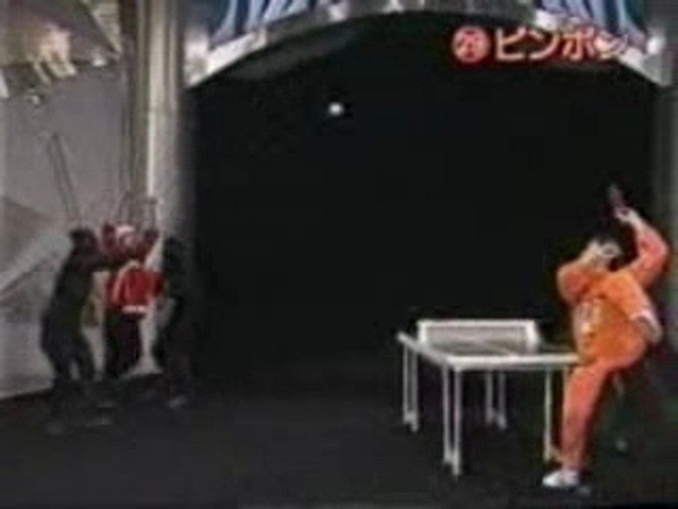 Ping-Pong japonês versão The Matrix
