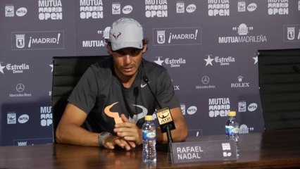 Rafa Nadal explica sus sensaciones en la final