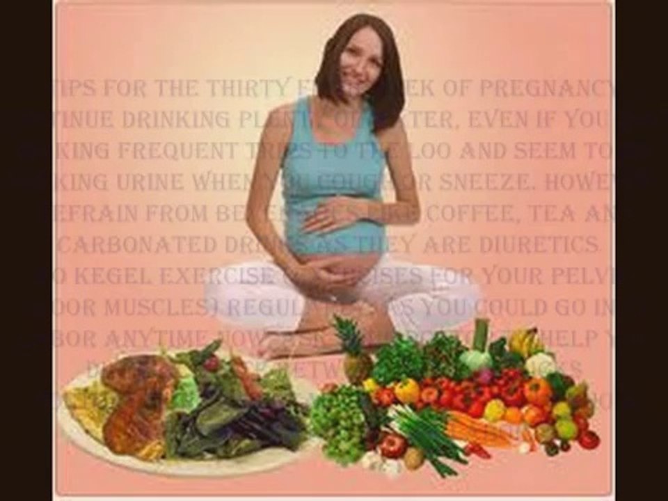 35 Weeks pregnant - fetal development