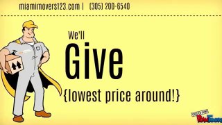 Miami Moving 123 - Lowest Price Guaranteed For Your Moving Service