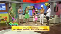 Ángel Castro despide a Silvia Landeros
