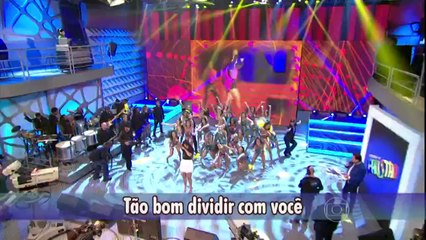 Ivete Sangalo "TEMPO DE ALEGRIA" no Domingão do Faustão