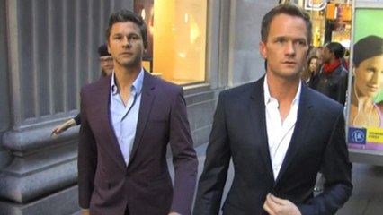 ANGRY Neil Patrick Harris David Burtka Get Late For A Show PAPARAZZI