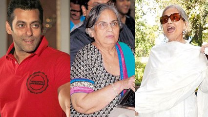 Salman Khan's Mother In A Slimmer Look - Salma Khan Then And Now