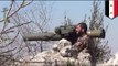Syrian war rebels using BGM-71 TOW American anti-tank missile