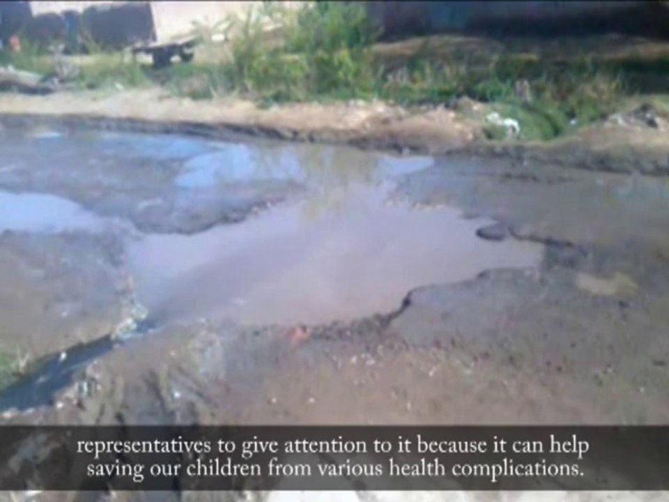 Poor sewerage system