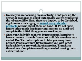 Great Tips For Managing Your Time Far better