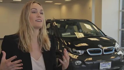 Ashlan Cousteau Takes Delivery of the First BMW i3 - South Bay Bmw