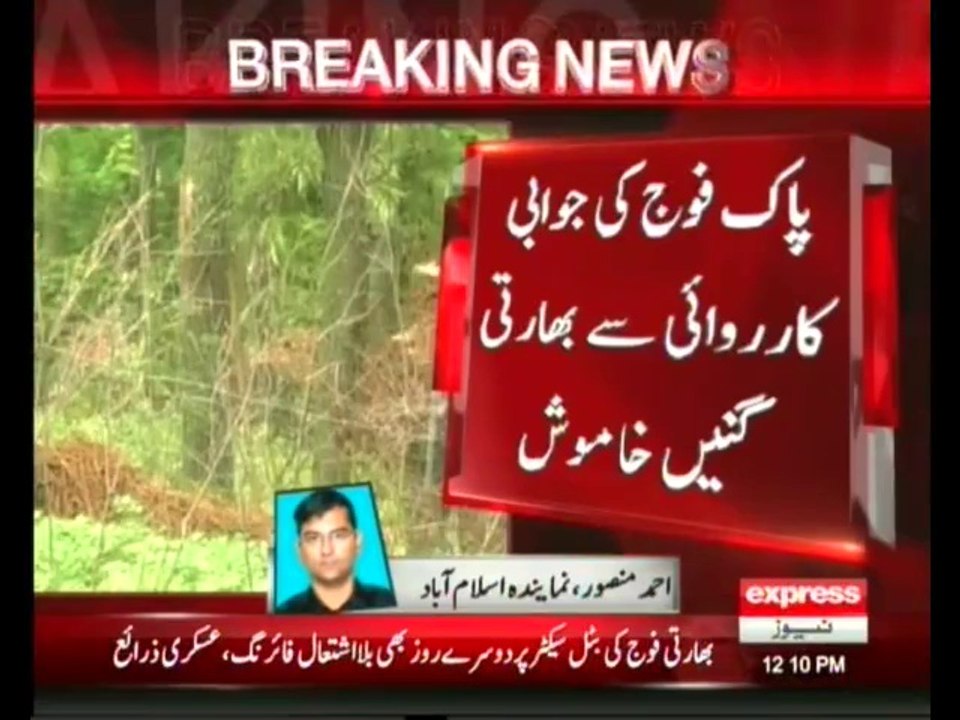 Iniad firing on Pak Border