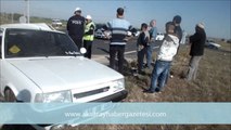 Aksaray Ankara Yolu Kaza 3 Yaralı