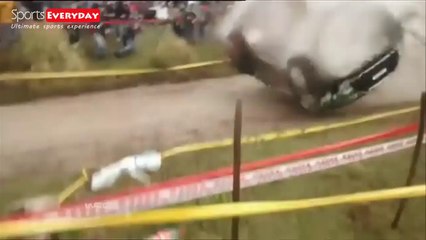 Spectacular crash from Yuri Protasov 12 May 2014 Highlights