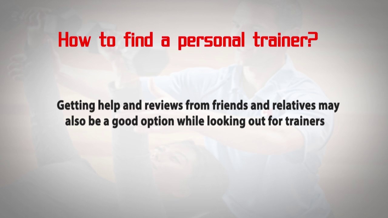 Personal trainers