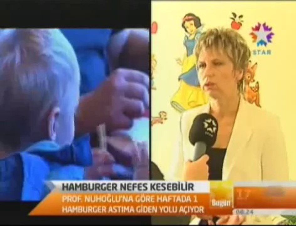 Haftada Bir Kez Hamburger Yiyen Çocuklarda Astım Riski Artıyor- Prof. Dr. Yonca Nuhoğlu