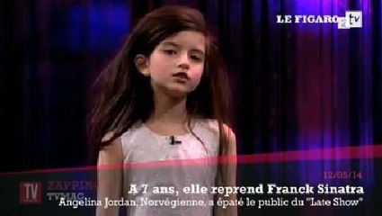 A 7 ans, elle reprend Franck Sinatra comme une diva