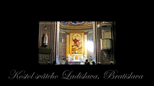 † Meditácie Ľubomíra Stančeka | Boh je Pánom povolaní Jn 13,16-20 | Kostol sv. Ladislava, Bratislava