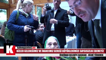 Hilmi Türkmen Darülaceze'li Konuklarını Ağırladı