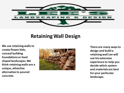 Lee's Landscaping & Design, Inc Minneapolis Landscaper