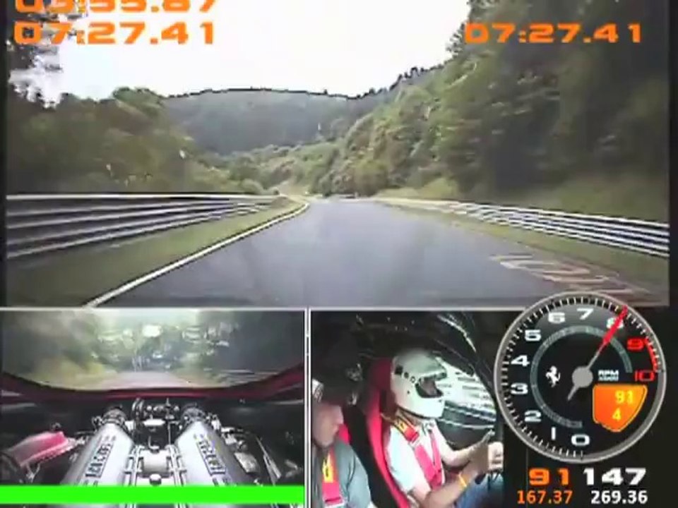 Ferrari 458 Challenge Crash Nurburgring