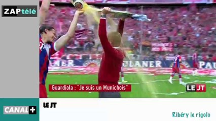 Zap télé: Un chauffard embarque un policier... Ribéry «jamais loin pour les bêtises»...