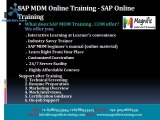 sap mdm online training in usa