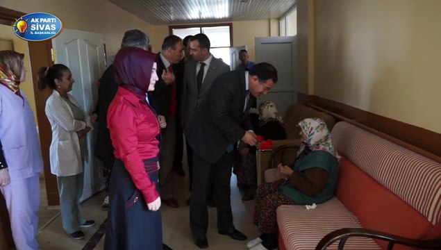 Sivas İl Başkanı Şahin, Bakıma Muhtaç Anneleri Unutmadı