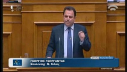 Ομιλία Γεωργαντά στη Βουλή για την ψήφιση του Μεσοπρόθεσμου (9-5-2014)