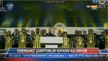 Aziz Yıldırım Fenerbahçe Tribünlerini Azarlıyor 12 Mayıs 2014