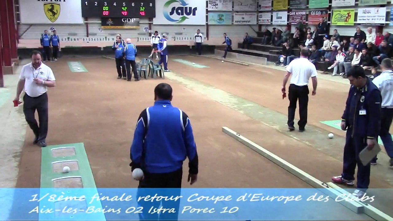 Troisième tour intégral, Aix-les-Bains vs Istra Porec, Huitième de finale retour, Coupe d'Europe 2014