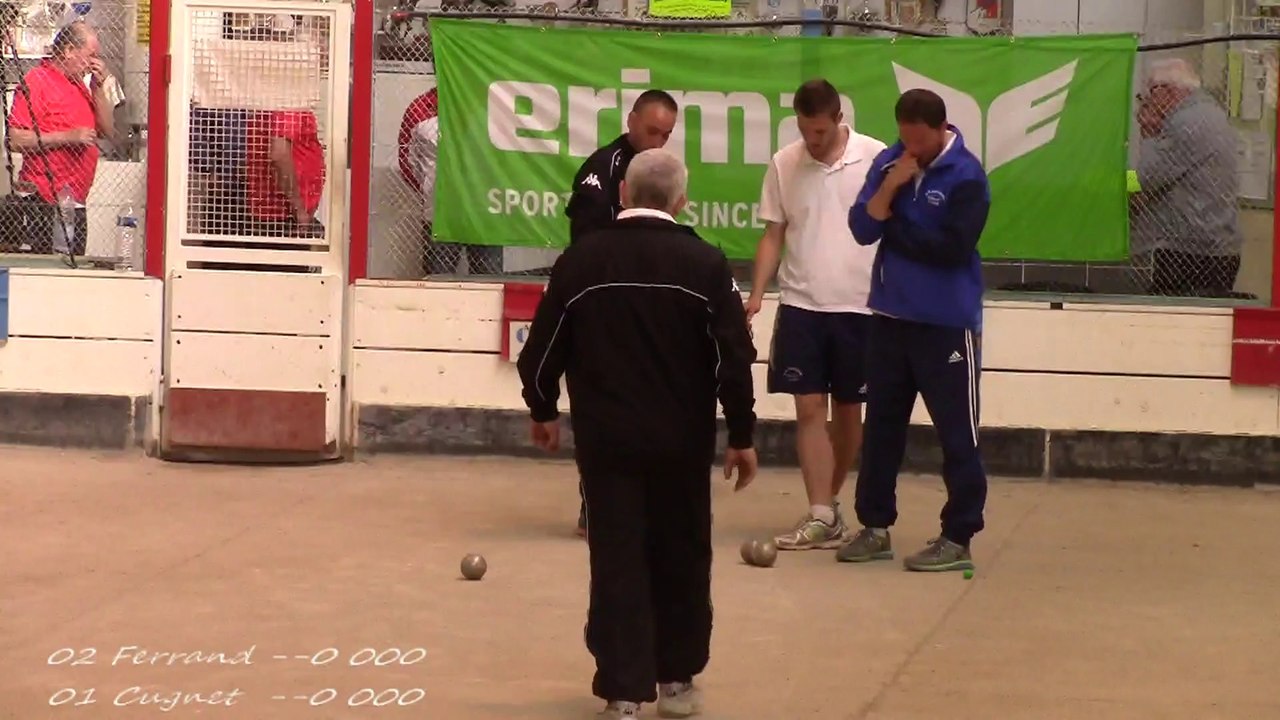 Finale HD Ferrand (Ales) contre Cugnet (Fontaine), Sport Boules, Grand Prix de Valence 2014