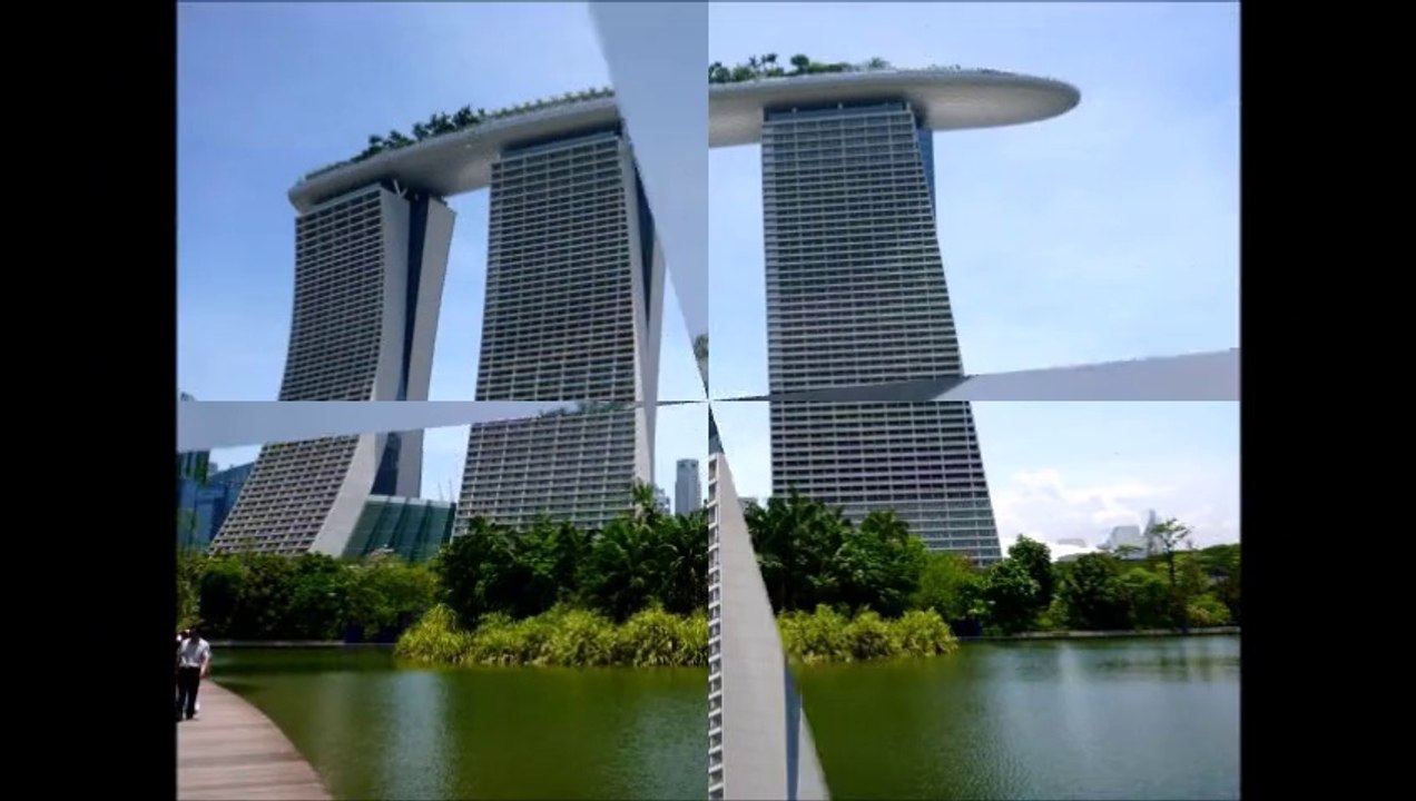 SINGAPOUR MARINA BAY SAND ET GARDEN BY THE BAY