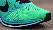 cheap 2014 Nike Flyknit Racer Green shoes outlet mens sneakers unboxing review
