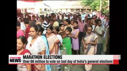 India begins voting in final stage of marathon elections
