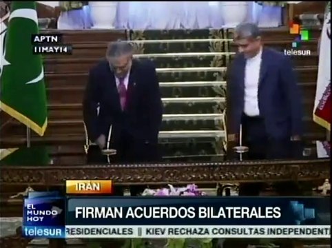 Firman acuerdos bilaterales Irán y Pakistán