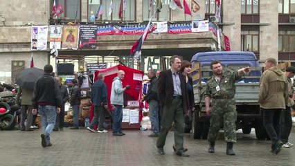 Ucrania: separatistas reivindican victoria