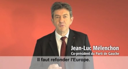 Clip officiel du Front de Gauche