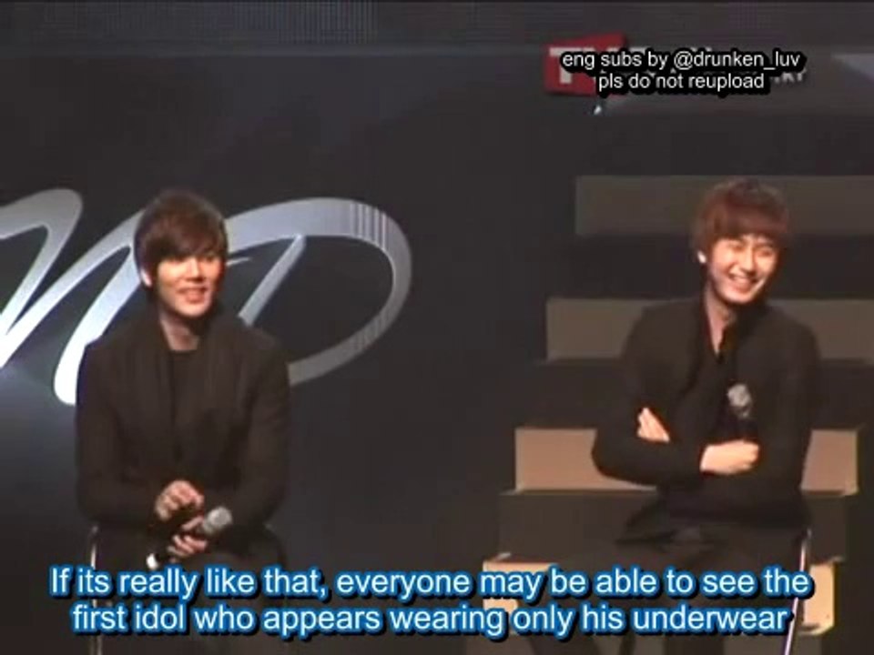 (Eng) 101204 YoungSaeng wants to strip?!