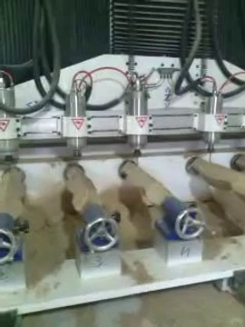 CNC 4 EKSEN 8 KAFA OTOMOTİK AHŞAP OYMA MAKİNASI SATILIK