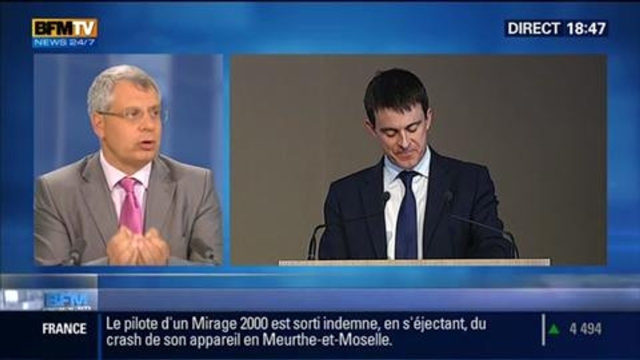 BFM Story: Manuel Valls promet des réductions d'impôt pour les ménages – 12/05