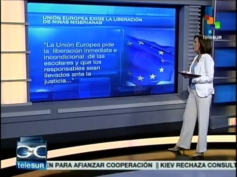 UE repudia secuestro de niñas nigerianas y exige su liberación