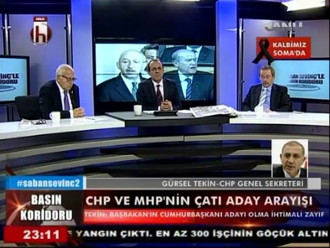 ŞABAN SEVİNÇ İLE BASIN KORİDORU 05-13-2014