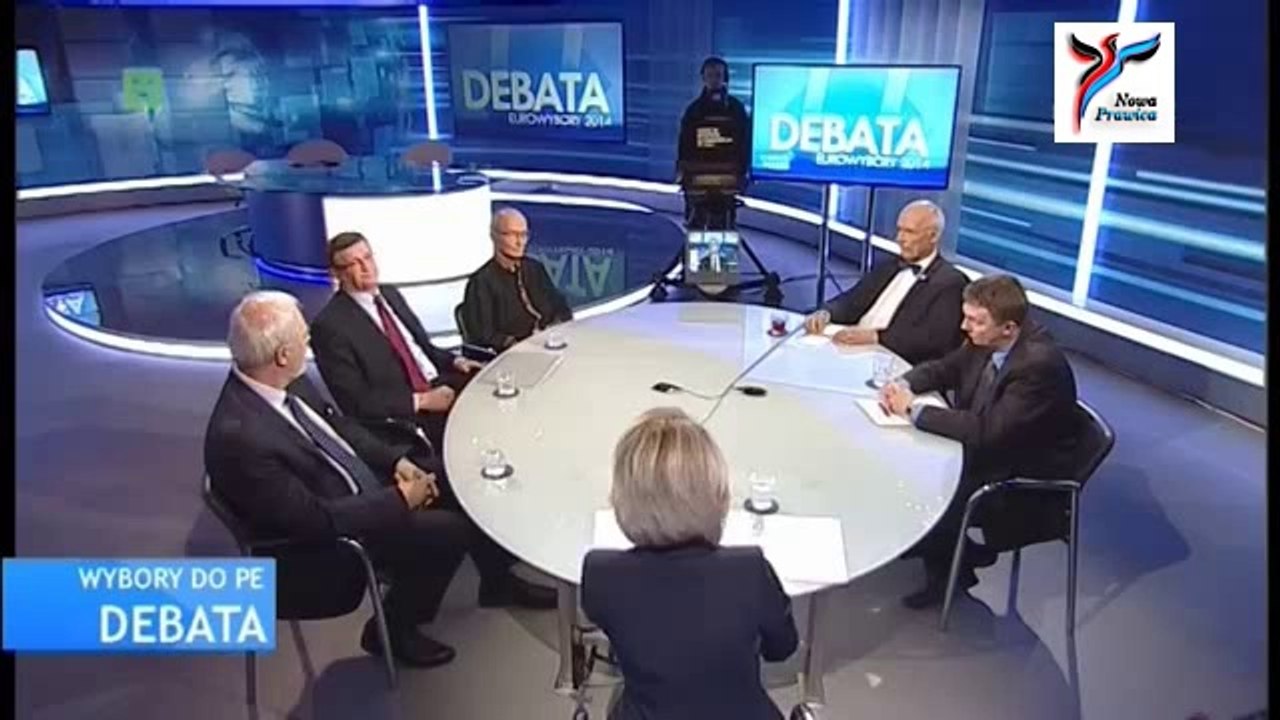 Janusz Korwin-Mikke - Debata: Wybory do PE (12.05.2014)