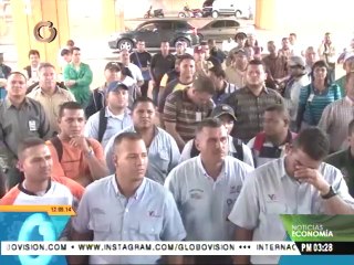 Empleados del sector aluminio cerraron vía en Guayana para exigir pago