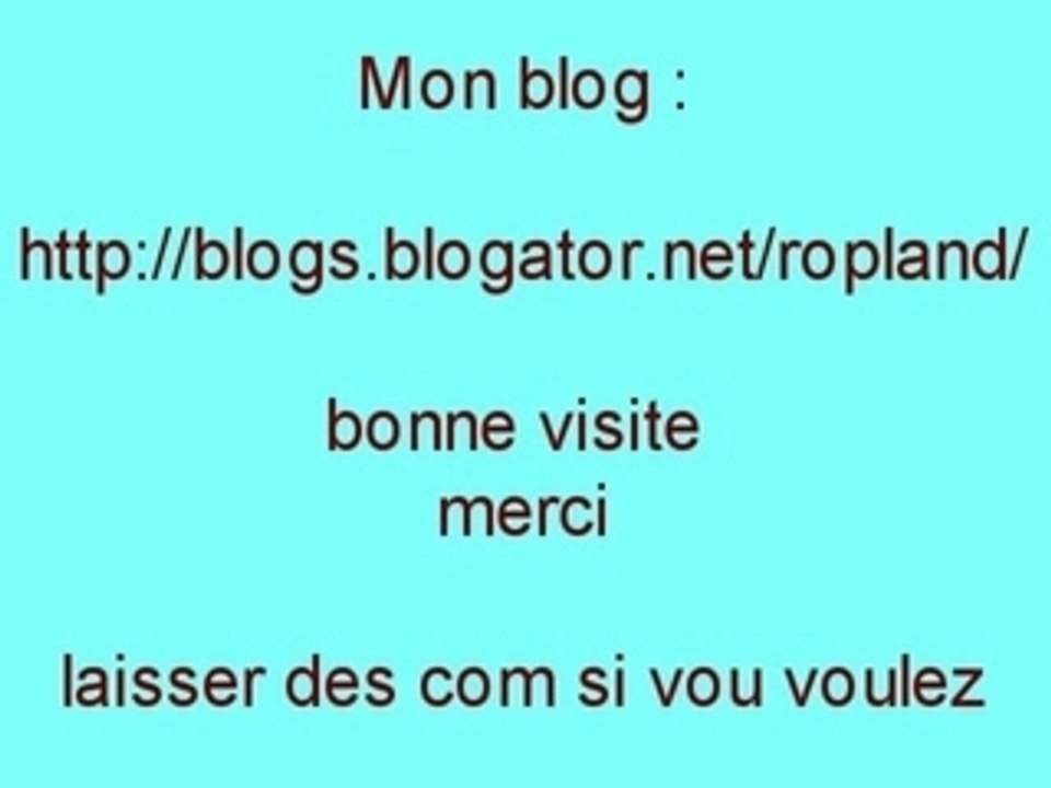 mon blog