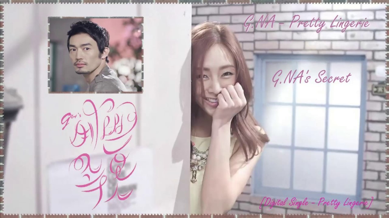G.NA - Pretty Lingerie ( G.NA's Secret) MV HD k-pop [german sub]